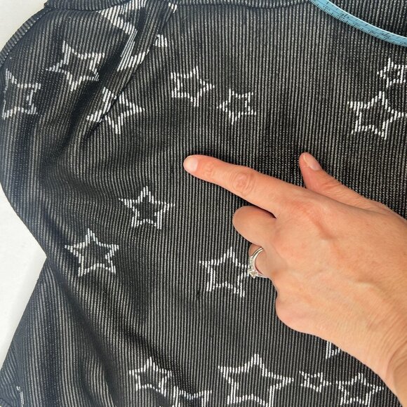 By johnny. Australia Star Scatter Slip Dress Midi Stretch Black US 6 - Picture 10 of 16